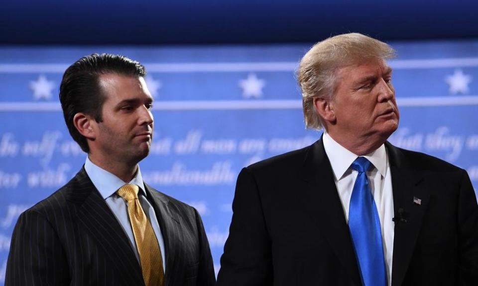 Donald Trump and his son, Donald Jr.