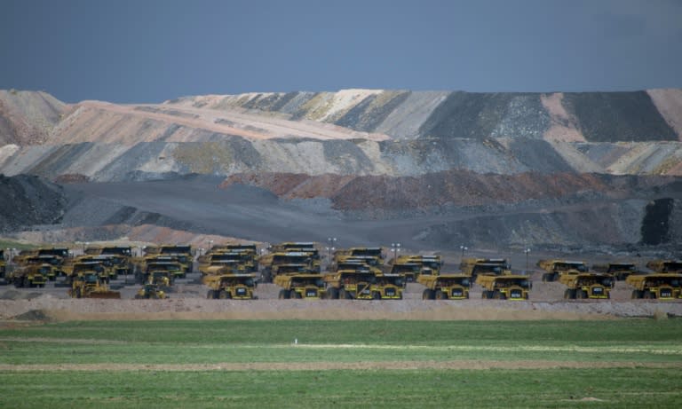 Tavan Tolgoi, Mongolia's largest coal mine located in the Southern Gobi desert