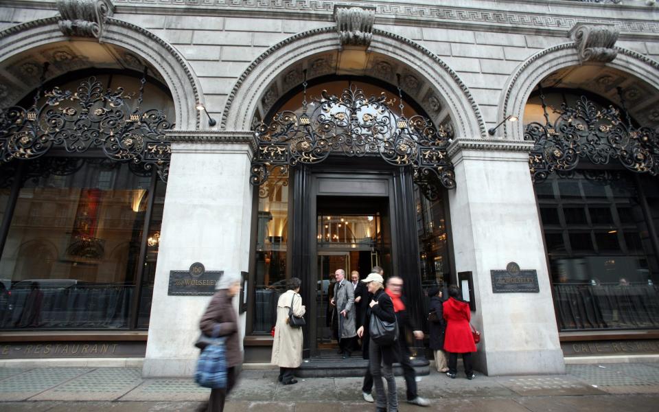 The Wolseley on Piccadilly in central London