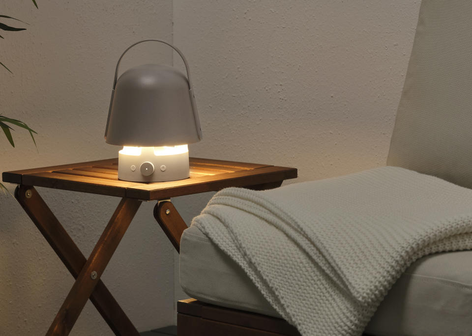 IKEA's Spotify Tap Bluetooth speaker doubles as an outdoor LED lamp