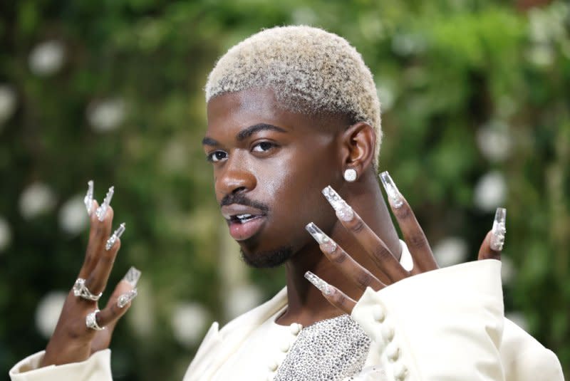 Lil Nas X arrives on the red carpet at the 2024 Met Gala celebrating "Sleeping Beauties: Reawakening Fashion" at The Metropolitan Museum of Art on Monday, May 6, 2024 in New York City. Photo by John Angelillo/UPI