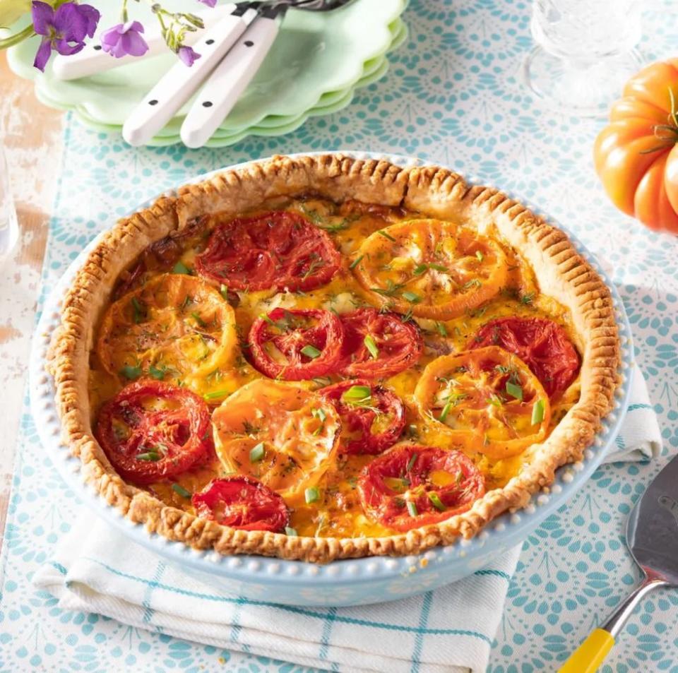 easy tomato pie