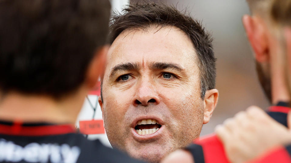 Essendon coach Brad Scott.