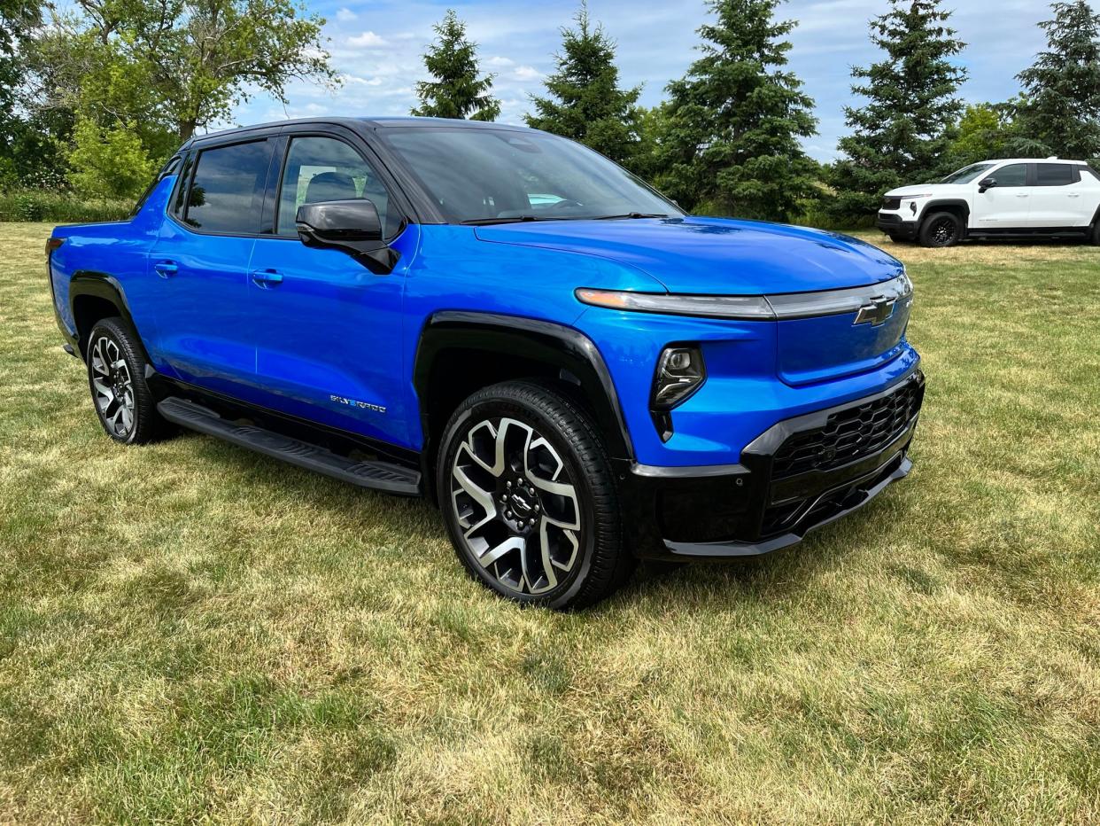 The 2024 Chevrolet Silverado EV RST goes on sale to individual customers in  fall 2023. Prices for the First Edition model start at $105,000.