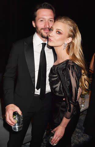 <p>Jeff Kravitz/FilmMagic</p> Natalie Dormer and David Oakes