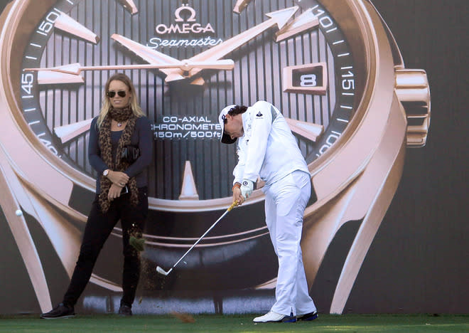   Rory McIlroy Of Northern Ireland With His Girlfriend Caroline Wozniacki Of Denmark The World's Number One Female Getty Images