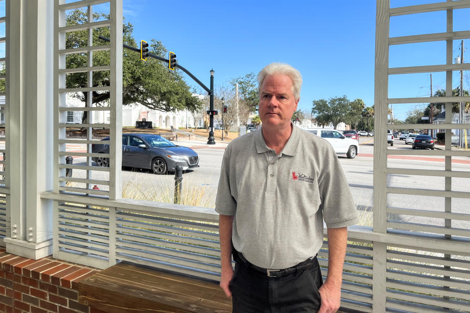 Scott Grooms, director of tourism and downtown development in Walterboro, S.C. (Erik Ortiz / NBC News)