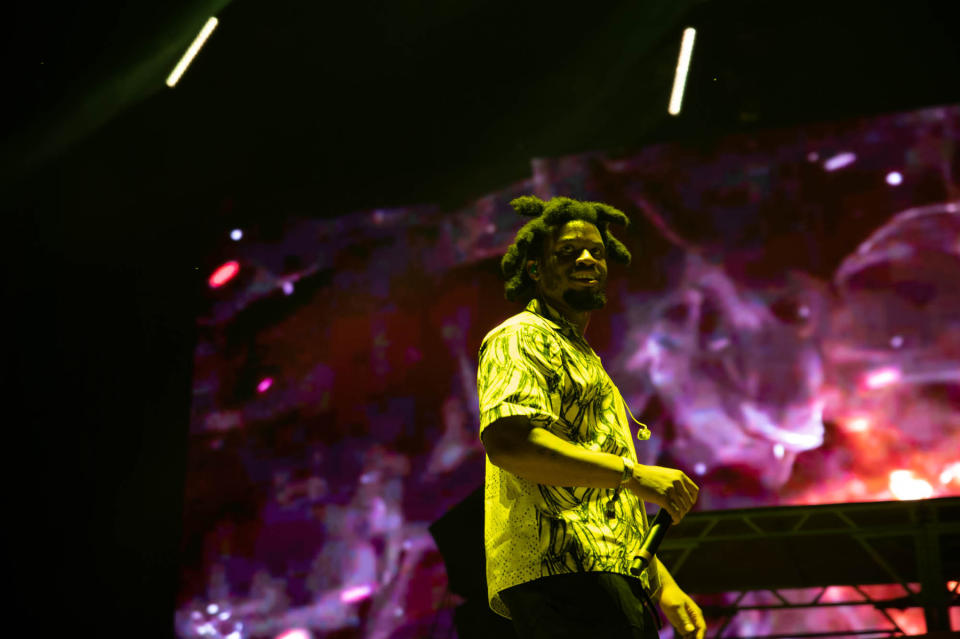 Denzel Curry @ Lollapalooza - Credit: Sacha Lecca for Rolling Stone