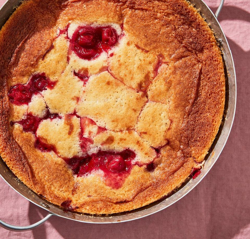 Sour-cherry Cobbler