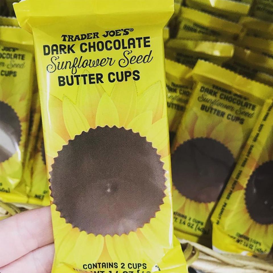 Dark Chocolate Sunflower Seed Butter Cups