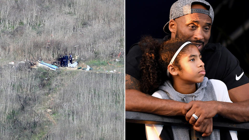 Kobe and Gianna Bryant were among nine people killed in a Southern California helicopter crash. 