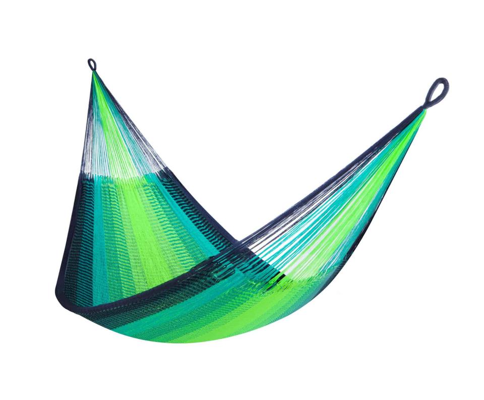 <p><a href="https://go.redirectingat.com?id=74968X1596630&url=https%3A%2F%2Fwww.yellowleafhammocks.com%2Fproducts%2Fdouble-hammock-neon-vacation-st-lucia&sref=https%3A%2F%2Fwww.bestproducts.com%2Flifestyle%2Fg3053%2Fretirement-gift-ideas-for-men-and-women%2F" rel="nofollow noopener" target="_blank" data-ylk="slk:Shop Now;elm:context_link;itc:0;sec:content-canvas" class="link ">Shop Now</a></p><p>Signature Hammock</p><p>$199.00</p><p>yellowleafhammocks.com</p>