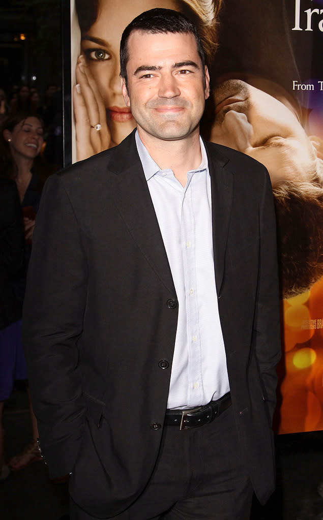 <a href="http://movies.yahoo.com/movie/contributor/1800018742" data-ylk="slk:Ron Livingston;elm:context_link;itc:0;sec:content-canvas" class="link ">Ron Livingston</a> at the New York premiere of <a href="http://movies.yahoo.com/movie/1809937231/info" data-ylk="slk:The Time Traveler's Wife;elm:context_link;itc:0;sec:content-canvas" class="link ">The Time Traveler's Wife</a> - 08/12/2009