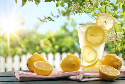   <span class="attribution"><a class="link " href="https://www.alamy.com/citrus-lemonade-in-garden-settingsummer-drink-image69498280.html?p=48775" rel="nofollow noopener" target="_blank" data-ylk="slk:Li Ding / Alamy;elm:context_link;itc:0;sec:content-canvas">Li Ding / Alamy</a></span>