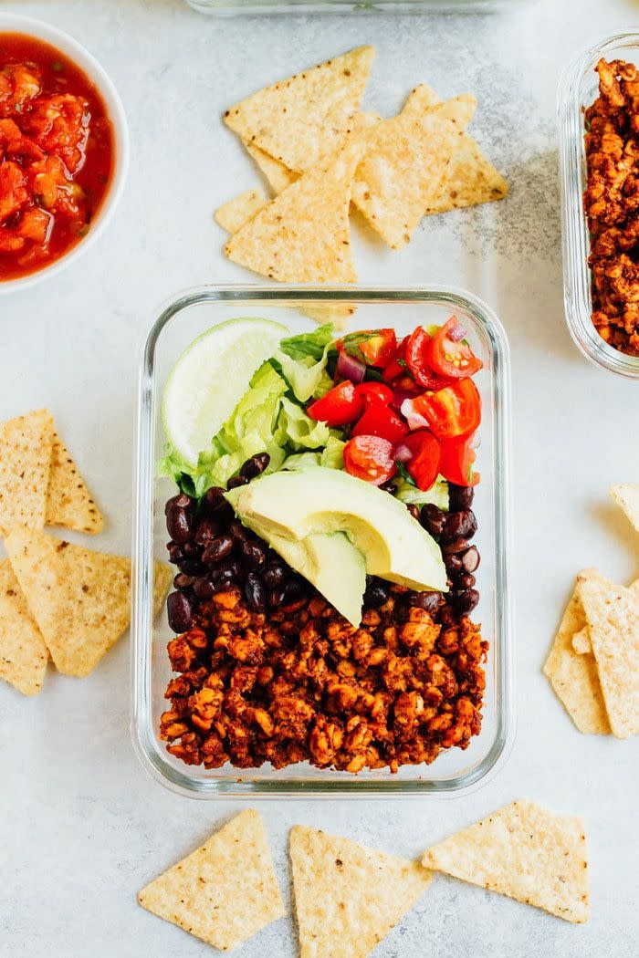 Tempeh Taco Salad