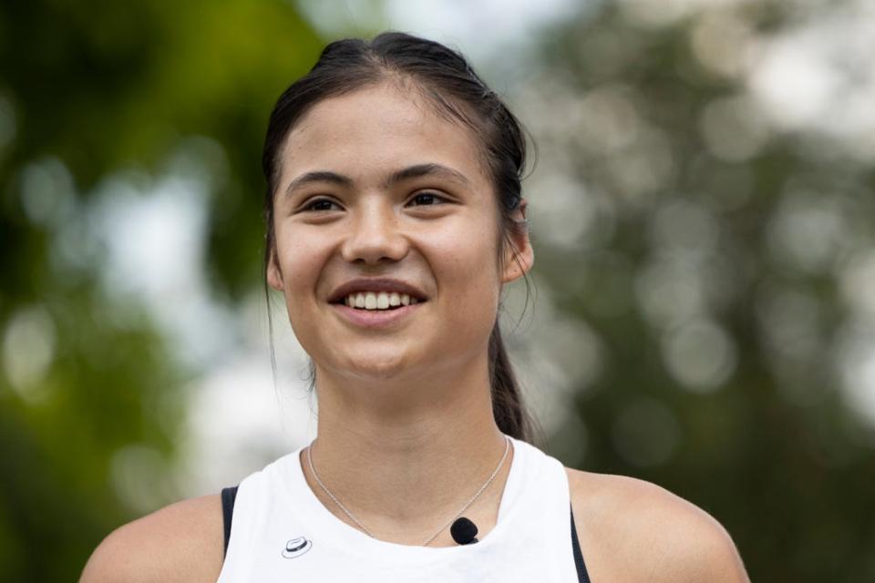 Emma Raducanu reached the fourth round at Wimbledon in July  (Getty Images)