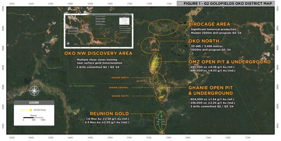 OKO District Map