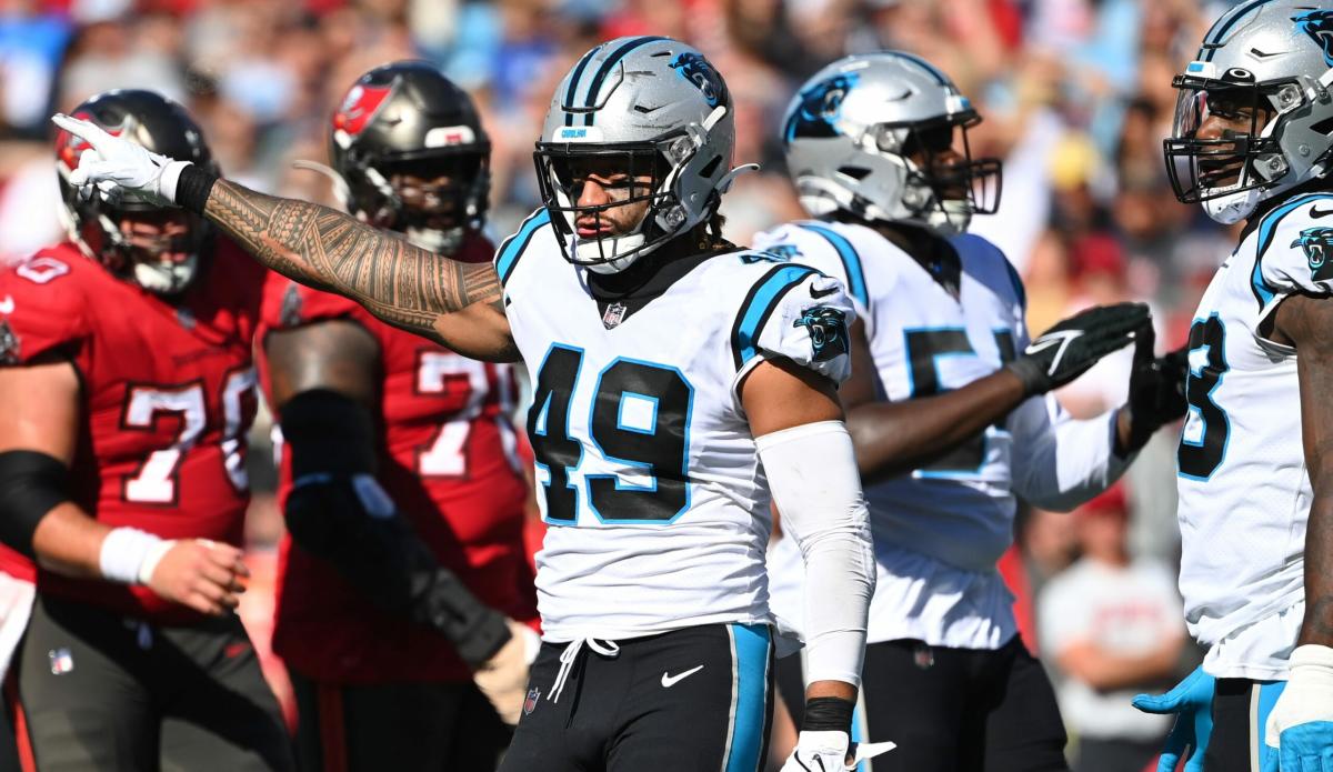 Can't-Miss Play: Carolina Panthers linebacker Frankie Luvu's first