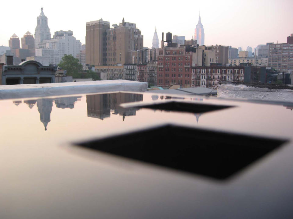 Mr. Arad built a Plexiglas model and photographed it on the rooftop of his building in the East Village against the Manhattan skyline. Handel Architects LLP