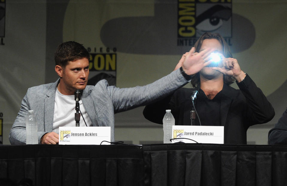 24 Photos of Jared Padalecki and Jensen Ackles' Supernatural Brotherly Love Through the Years