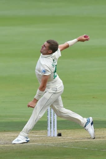 Nortje claimed the crucial wicket of Ben Stokes