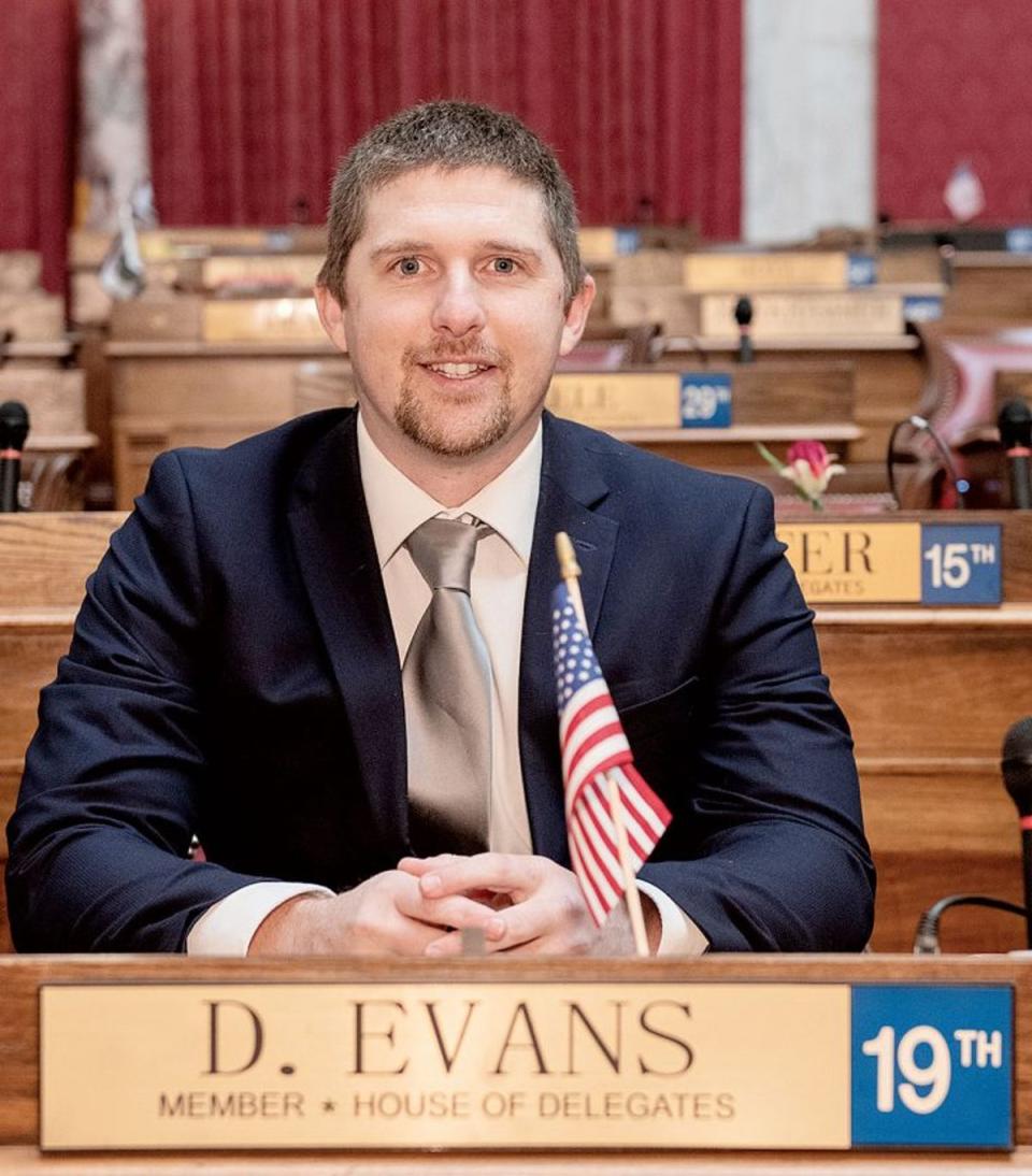 Derrick Evans in the West Virginia House of Delegates (West Virginia legislature)