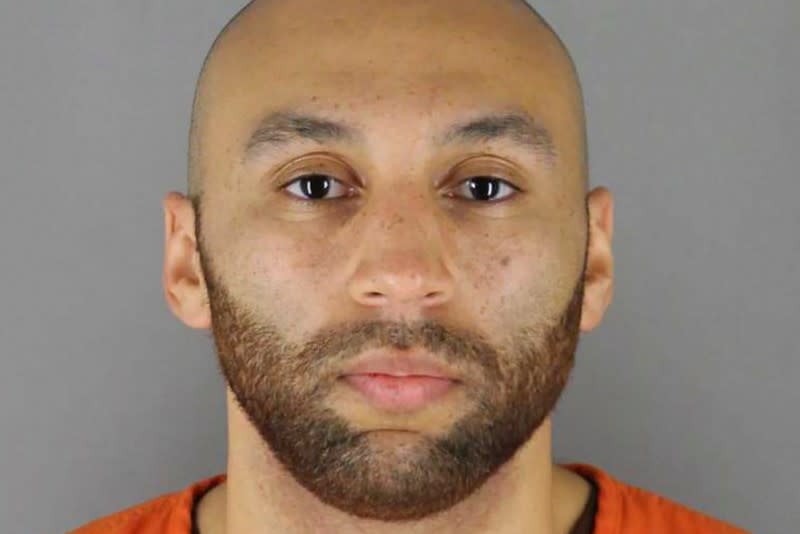 Former Minnesota police officer J. Alexander Kueng poses for a booking photograph in Minneapolis