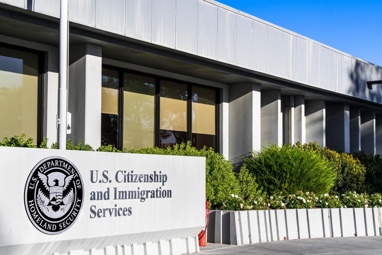 Nov 24, 2019 Santa Clara / CA / USA - U.S. Citizenship and Immigration Services (USCIS) office located in Silicon Valley; USCIS is an agency of the U.S. Department of Homeland Security (DHS)