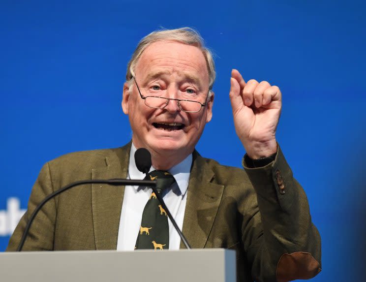 Bis 2013 war Gauland Mitglied der CDU, mittlerweile sorgt er als Spitzenkandidat der AfD für Kontroversen. (Bild: Uli Deck/dpa)