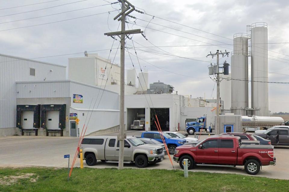 Prairie Farms Dairy operates a large cheese-making facility near Luana.