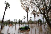 Southern part of France hit by heavy rain fall