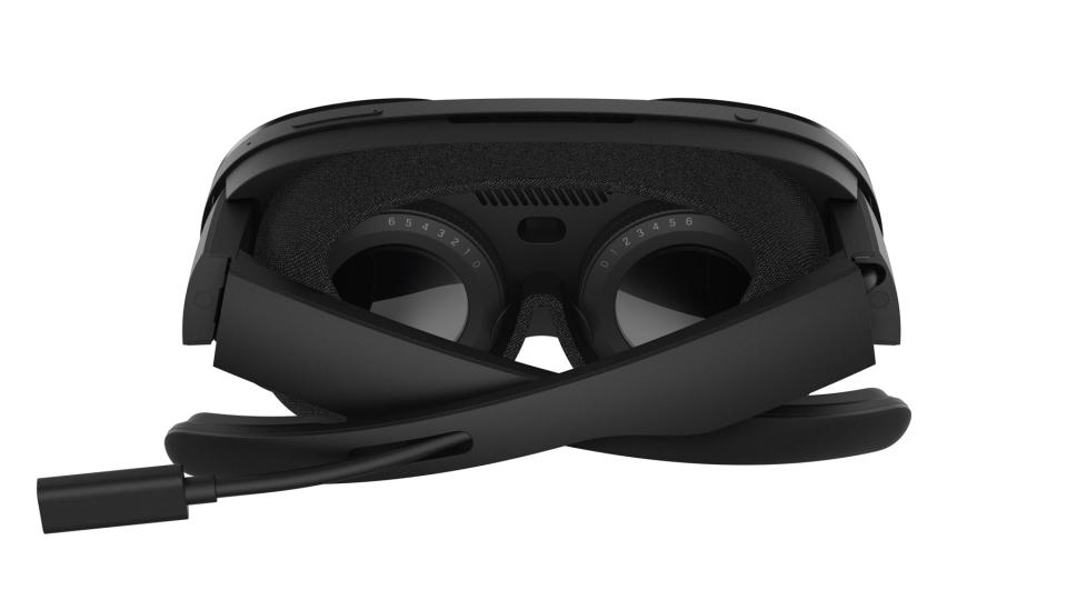 Image of the Diopter Lenses on the back of an HTC Vive Flow