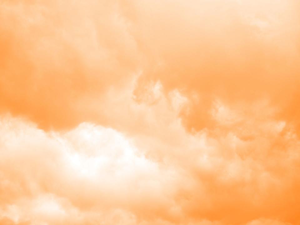 background of forms and abstract figures of smoke and steam of colors on a white and soft orange background
