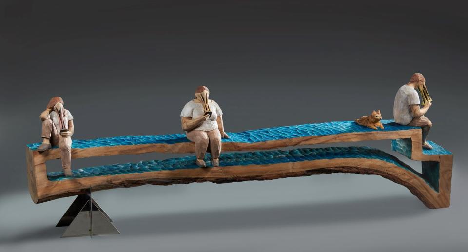 國際木雕交流和競賽展覽，即日起三義木雕博物館登場。（圖：博物館臉書）