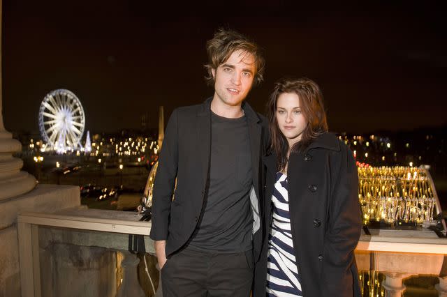 <p>Getty Images</p> Robert Pattinson and Kristen Stewart, who played Edward and Bella in the films.