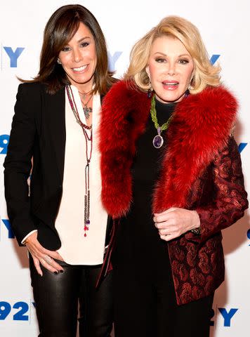 Noam Galai/WireImage Melissa Rivers, Joan Rivers.