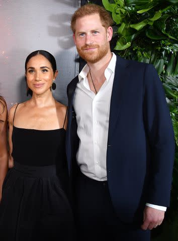 <p>BACKGRID</p> Meghan Markle and Prince Harry at the 'Bob Marley: One Love' premiere