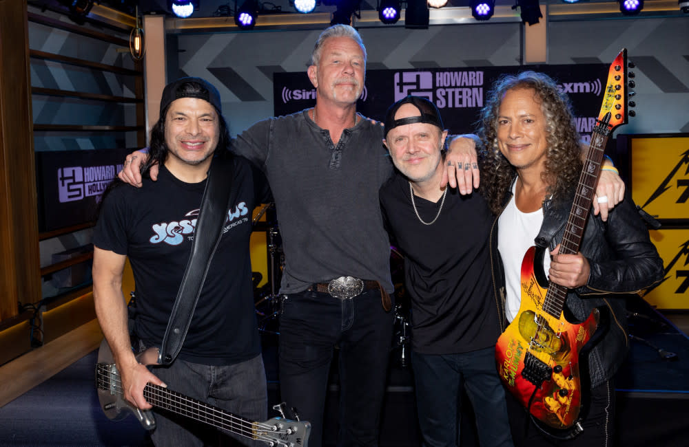 Metallica paid tribute to iconic Batman theme in their song Shadows Follow credit:Bang Showbiz