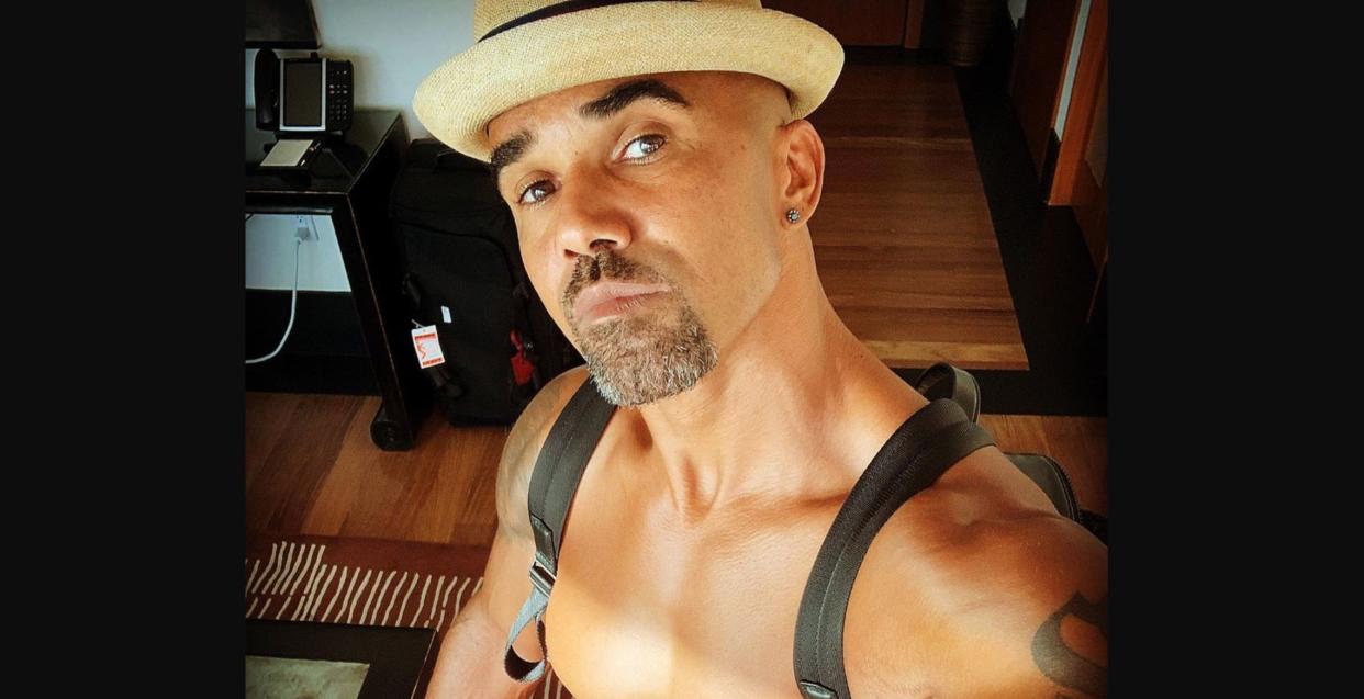 Shemar Moore's sex symbol status remains intact. (Screenshot: Shemar Moore via Instagram)