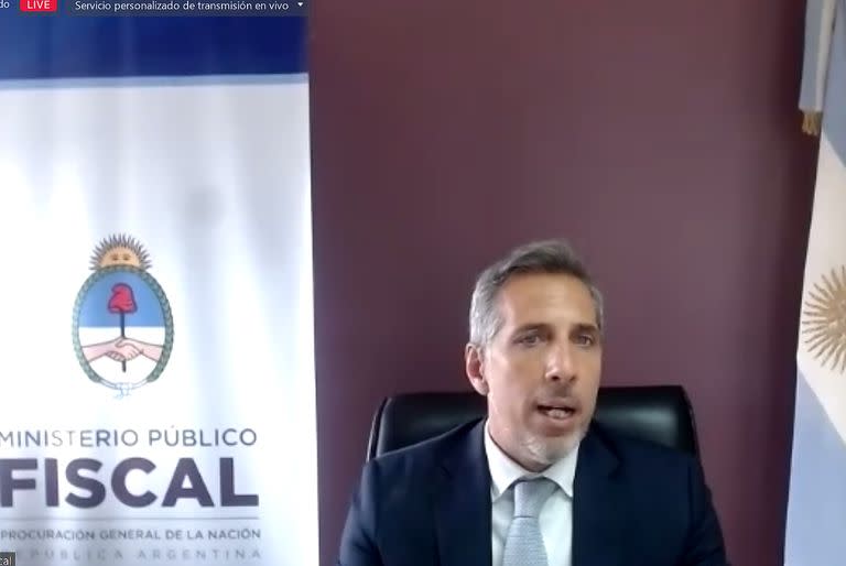 Audiencia por la causa Vialidad, Fiscal Luciani