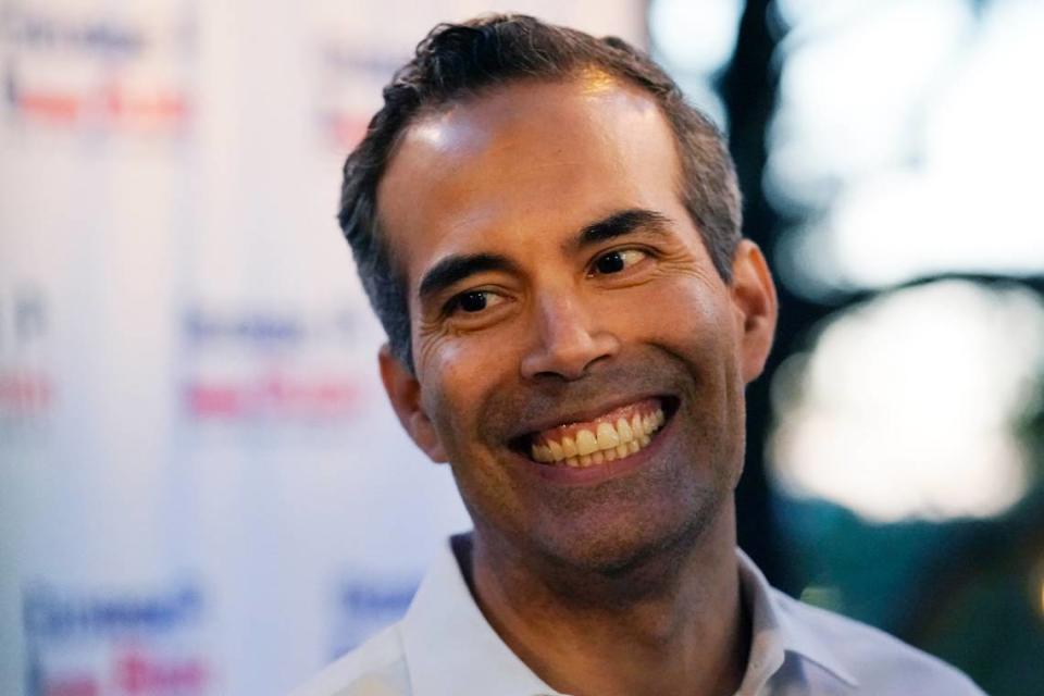 FILE - Texas Land Commissioner George P. Bush. (AP Photo/Eric Gay, File)