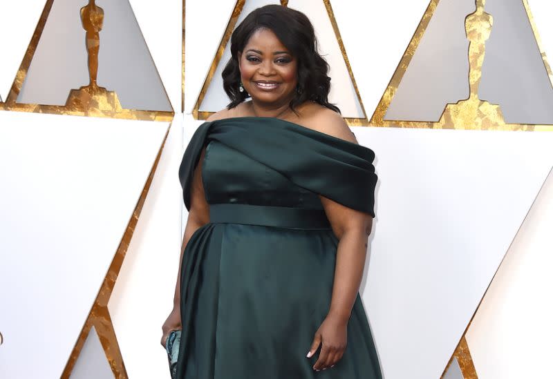 Octavia Spencer kommt bei den Oscars an. (Bild: Jordan Strauss/Invision/AP)