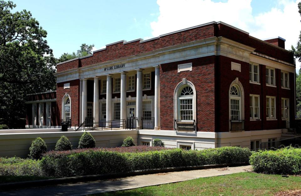 McLure Education Library at the University of Alabama