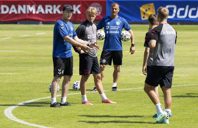 FILE PHOTO: EURO 2020 - Denmark Training