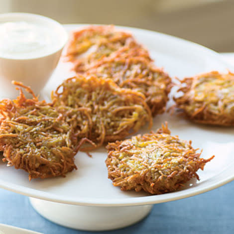 Sweet Potato-Parsnip Latkes