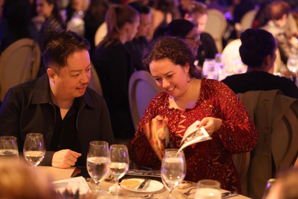 Lawrence Yee and Dessi Gomez, Changemakers Dinner 2023
