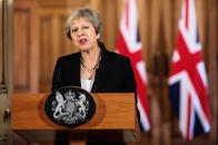 <p>Letteralmente “il piano della dama”, si tratta del piano al ribasso approvato dal governo inglese per la Brexit. Un compromesso tra hard e soft Brexit. (Getty) </p>