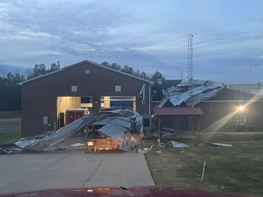 Springfield tornado damage