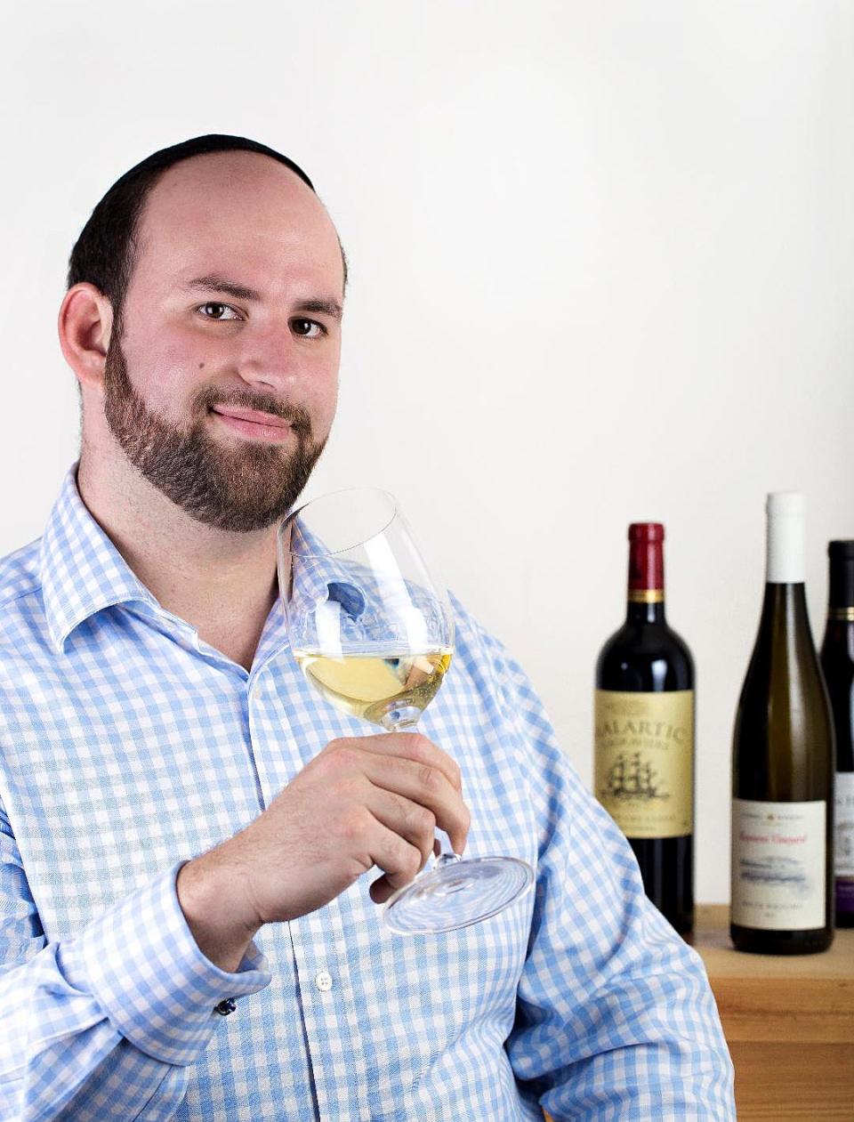 Gabriel Geller, wine expert and public relations director, Royal Wine Corp.