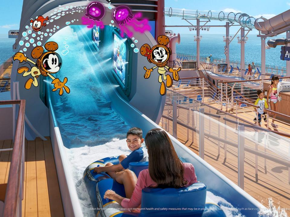 Disney Wish cruise line